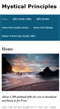 Mobile Screenshot of mysticalprinciples.com